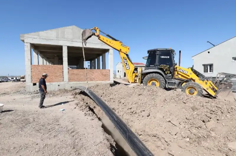Kumlu’da Atık Suları Arıtacak Tesisin %65’i Tamamlandı 