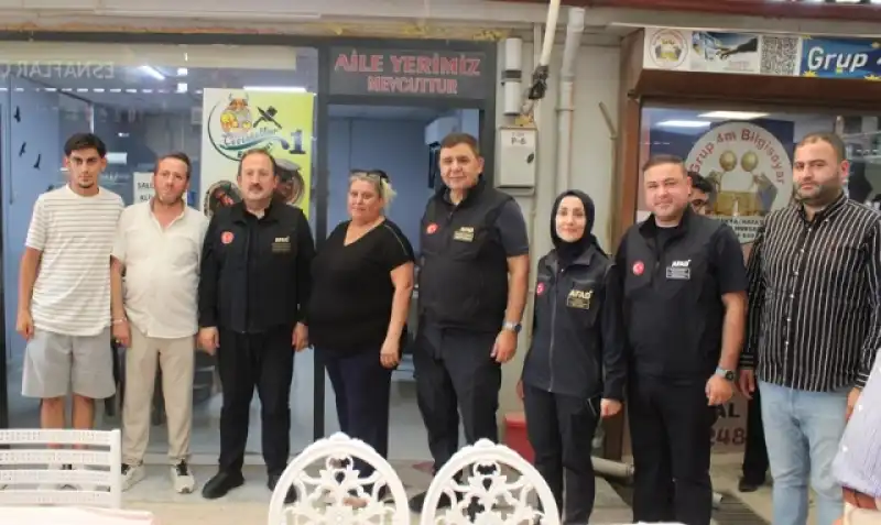 AFAD Başkanı Pehlivan’dan Hatay’da Esnaf Ziyareti…