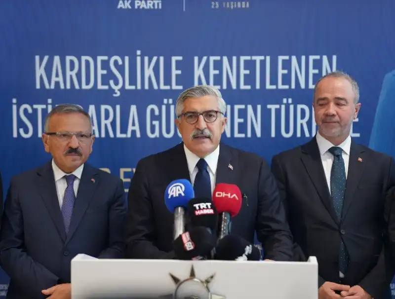 Yayman: “Cumhur İttifakı Olarak, 'Hemen şimdi Yeni Anayasa.' Diyoruz.