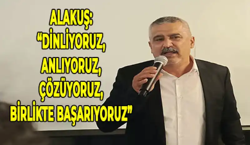 HATSO Başkan Adayı Alakuş’a Samandağ’da Coşkulu Karşılama