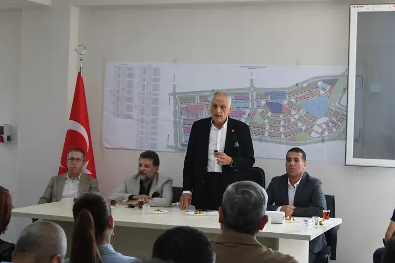 Çinçin’den Ayakkabıcılar Sanayi Sitesi’ne Ziyaret…