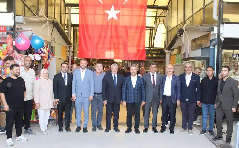 Ak Parti Heyetinden Tarihi Uzun Çarşı’ya Çıkarma