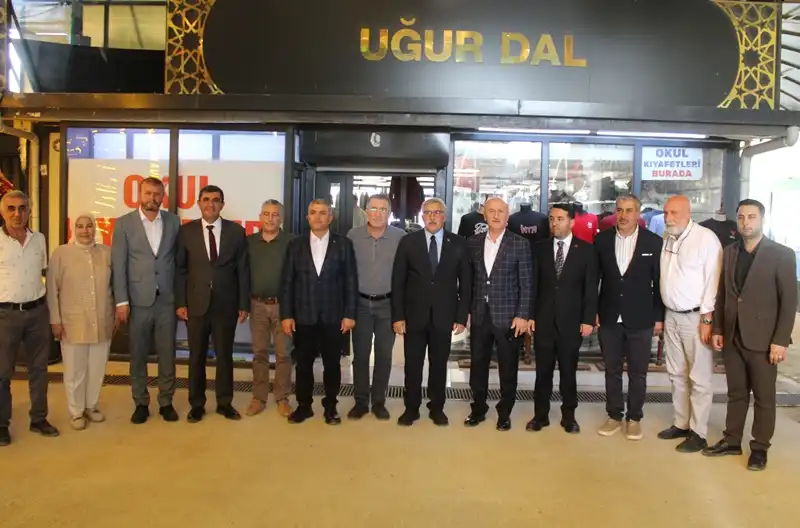 Ak Parti Heyetinden Tarihi Uzun Çarşı’ya Çıkarma