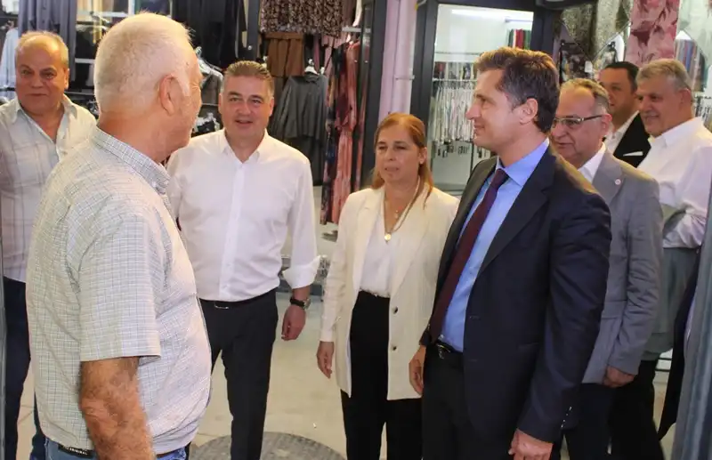 Yeni Parti Heyeti Hatay’da Sahaya İndi: Tarihi Uzun Çarşı Esnafından Sıcak Karşılama!