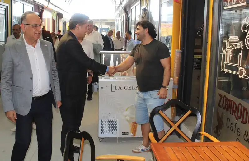 Yeni Parti Heyeti Hatay’da Sahaya İndi: Tarihi Uzun Çarşı Esnafından Sıcak Karşılama!