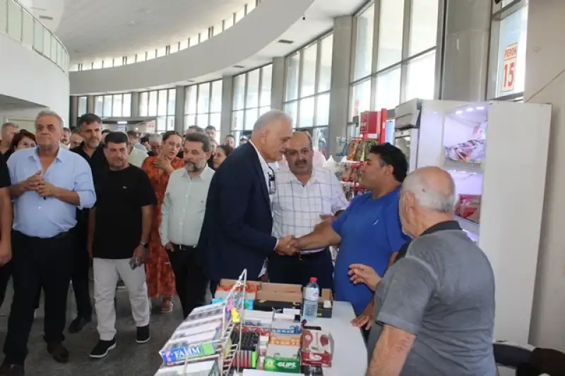 Çinçin, Otogar Esnafının Taleplerini Dinledi…