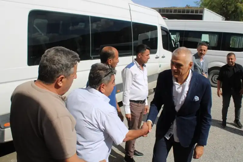 HATSO Başkanı Çinçin’den Halk Otobüsleri Kooperatifi’ne Önemli Ziyaret