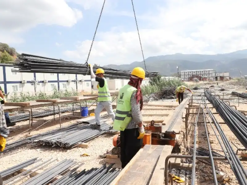 Büyükçat İleri Biyolojik Arıtma Tesisinin Yüzde 40’ı Tamamlandı
