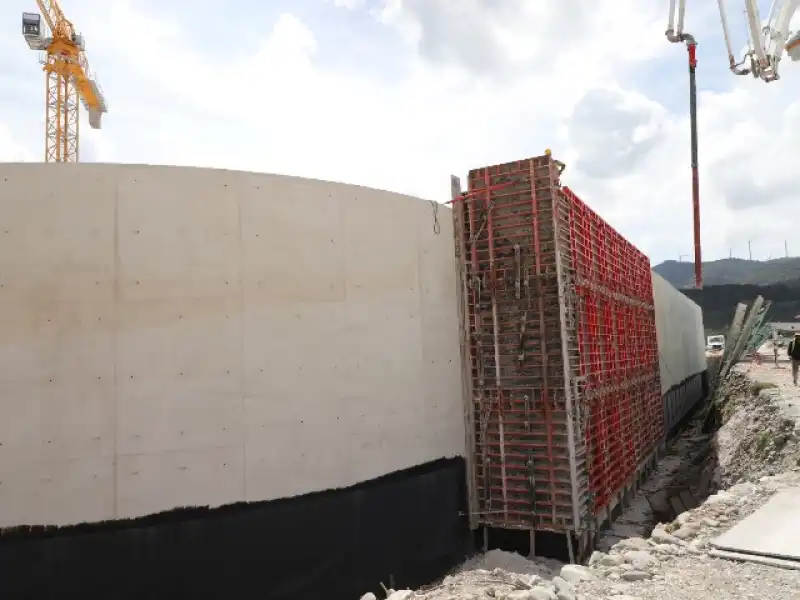 Büyükçat İleri Biyolojik Arıtma Tesisinin Yüzde 40’ı Tamamlandı