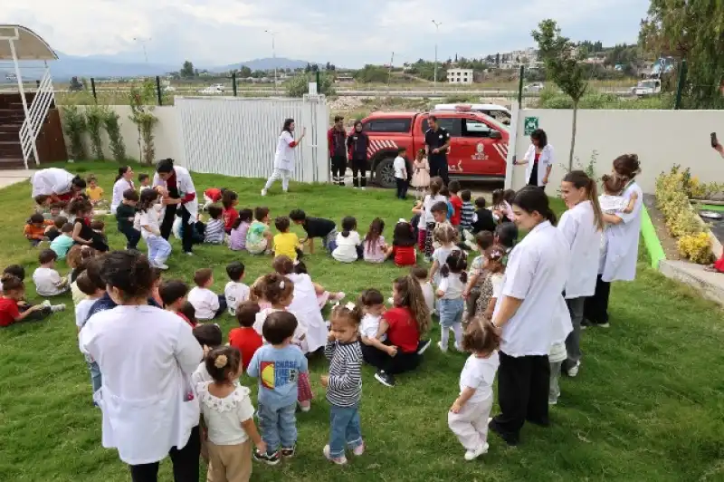 HBB İtfaiyesinden Çocuklara Farkındalık Etkinlikleri