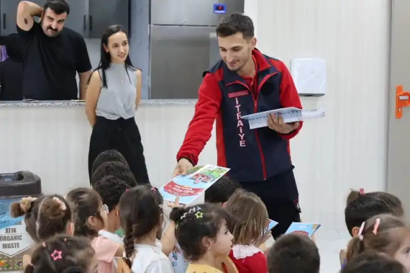 HBB İtfaiyesinden Çocuklara Farkındalık Etkinlikleri