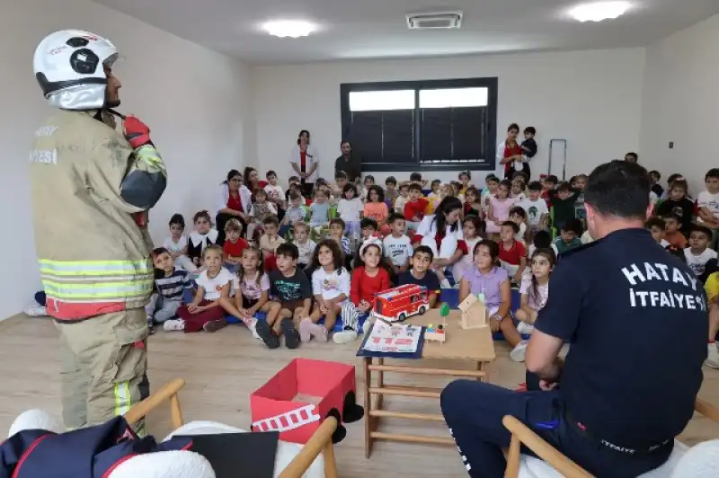 HBB İtfaiyesinden Çocuklara Farkındalık Etkinlikleri
