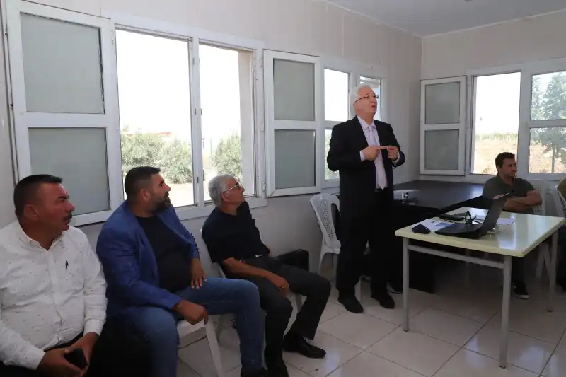HATSU Muhtarlara Reyhanlı Atık Su Arıtma Tesisi Projesini Tanıttı