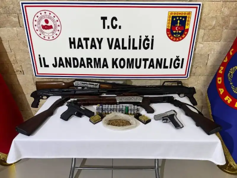 Hatay’da Kuru Sıkı Tabancaları Gerçeğe Dönüştüren Şahıs Yakalandı…