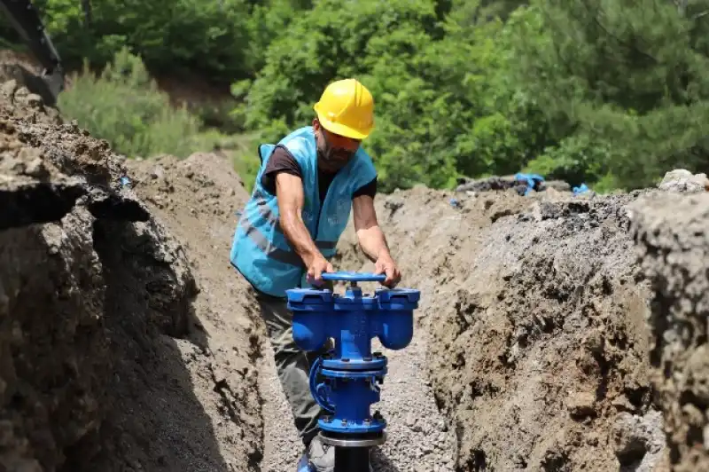 HATSU’dan İskenderun’a 7 Bin Metre İçme Suyu Hattı 