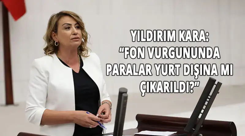 Yıldırım Kara: “Kaynak Var Ama Yandaşa Var, Bize Yok, Halka Yok