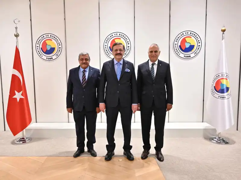 Hatay Ticaret Borsası’ndan Hisarcıklıoğlu'na Ziyaret