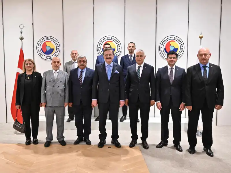 Hatay Ticaret Borsası’ndan Hisarcıklıoğlu'na Ziyaret
