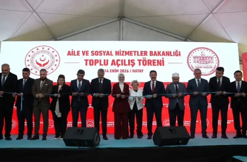 Bakan Mahinur Özdemir Göktaş, Sosyal Hizmet Tesislerini Açtı