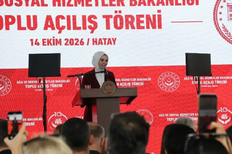 Bakan Mahinur Özdemir Göktaş, Sosyal Hizmet Tesislerini Açtı