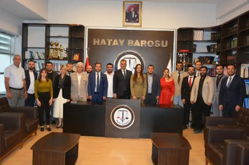 Hatay Barosu’nda Yeni Dönem Resmen Başladı: Başkan Hatay Tut Ve Kurul Üyeleri Mazbatalarını Aldı