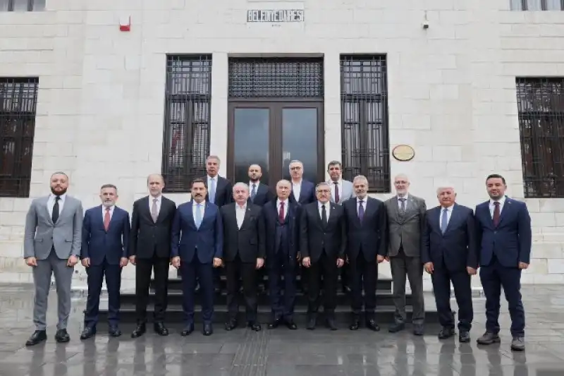 HBB Taş Bina’da Hatay’daki Son Çalışmalar Değerlendirildi