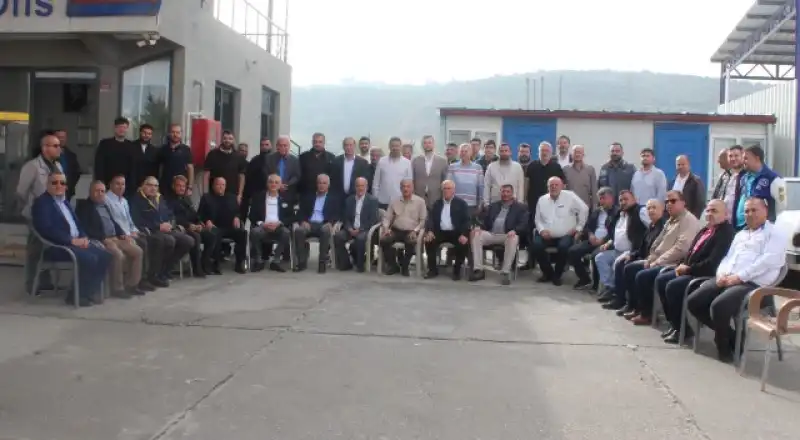 HATSO BAŞKANI HİKMET ÇİNÇİN ALTINÖZÜ ESNAFIYLA BİR ARAYA GELDİ