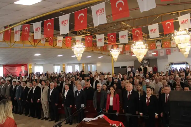 YENİ Parti Hatay 1. Olağan Kongresi Yapıldı