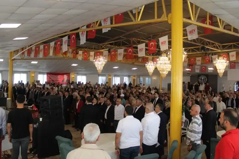 YENİ Parti Hatay 1. Olağan Kongresi Yapıldı