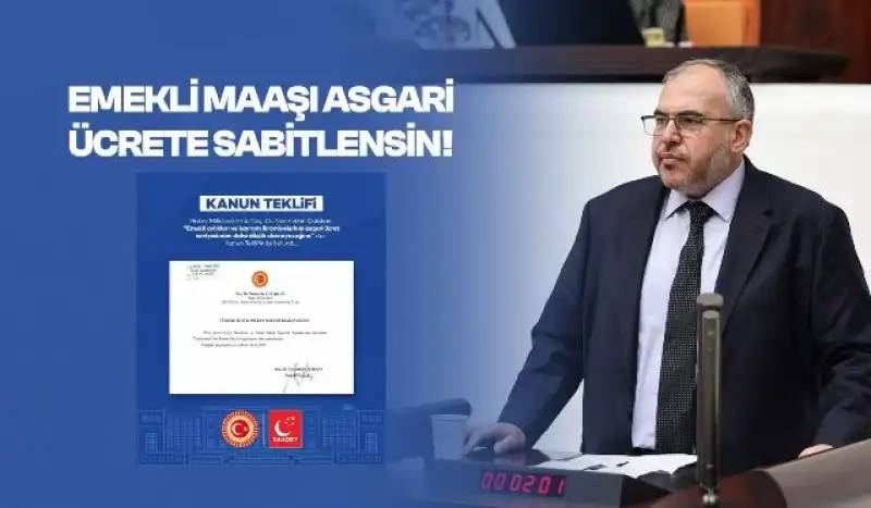 Çalışkan: “Emekli Maaşı Asgari Ücretten Az Olamaz, Gasbedilen Haklar İade Edilmelidir”