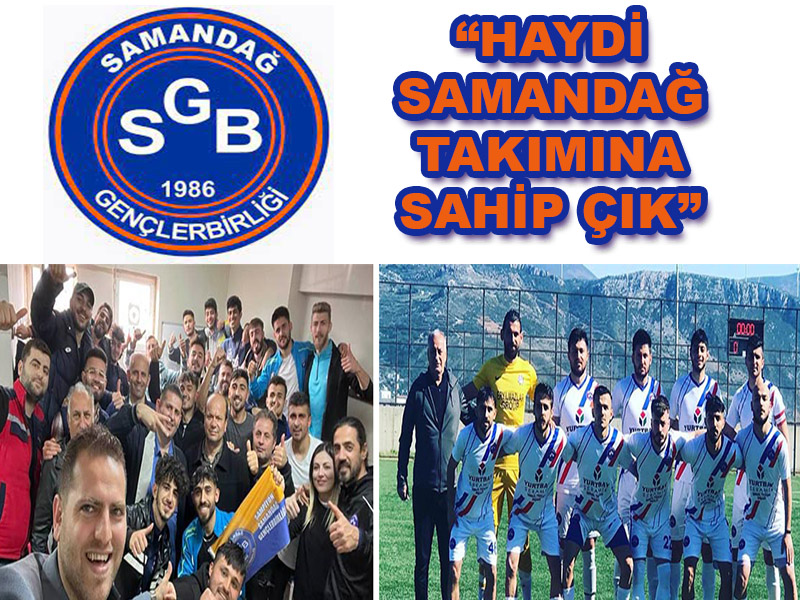 Şampiyon Samandağ Gençlerbirliği destek bekliyor